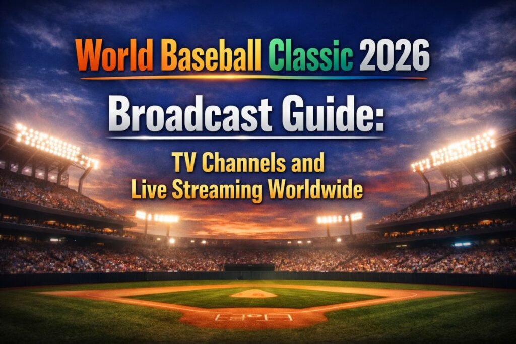 World Baseball Classic 2026 BROADCAST